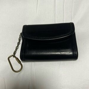 Coach Black Leather Wallet